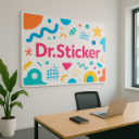 Whiteboard sticker