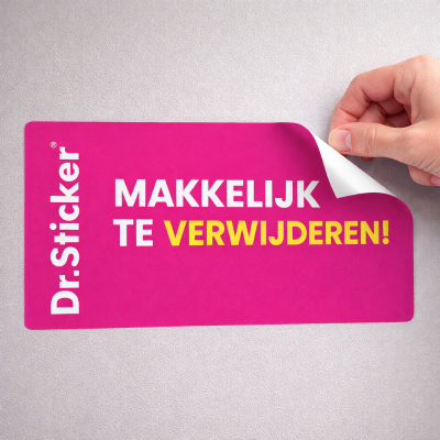 Makkelijk te plakken stickers