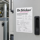 Onderhoudsstickers