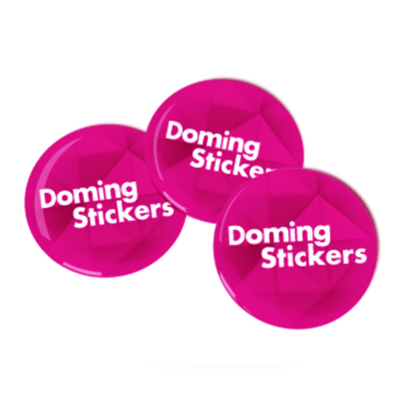 Doming stickers