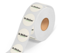 Ecologische stickers op rol 