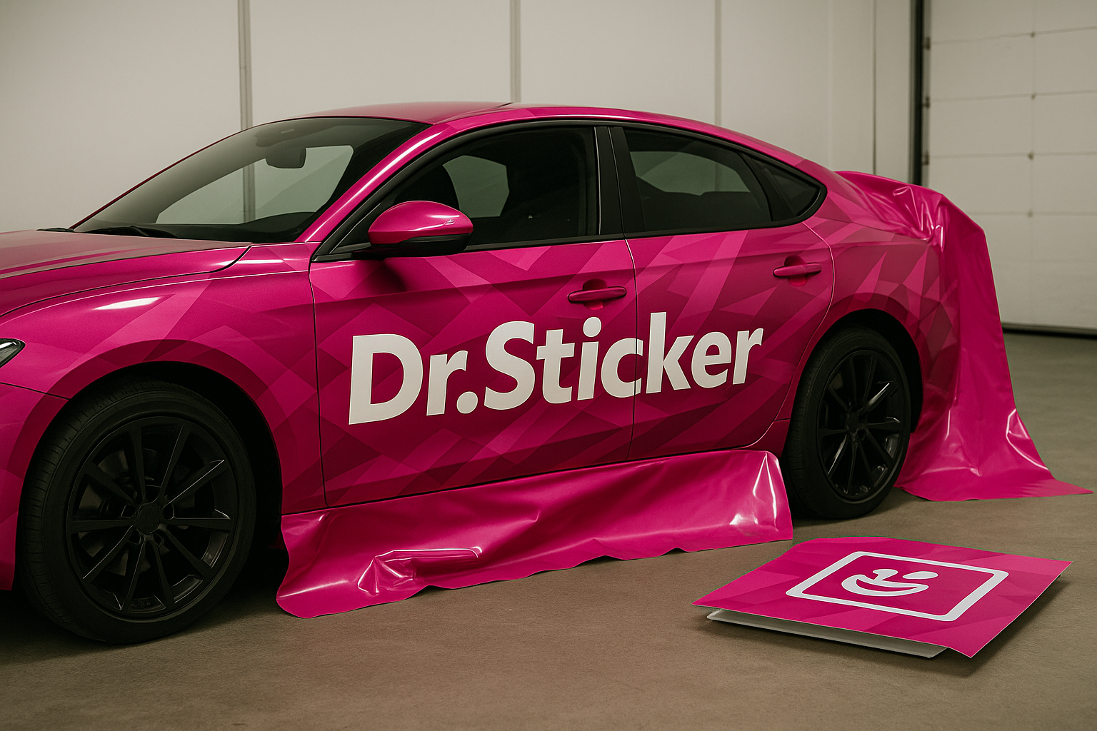 Carwrap sticker voorbeeld 1