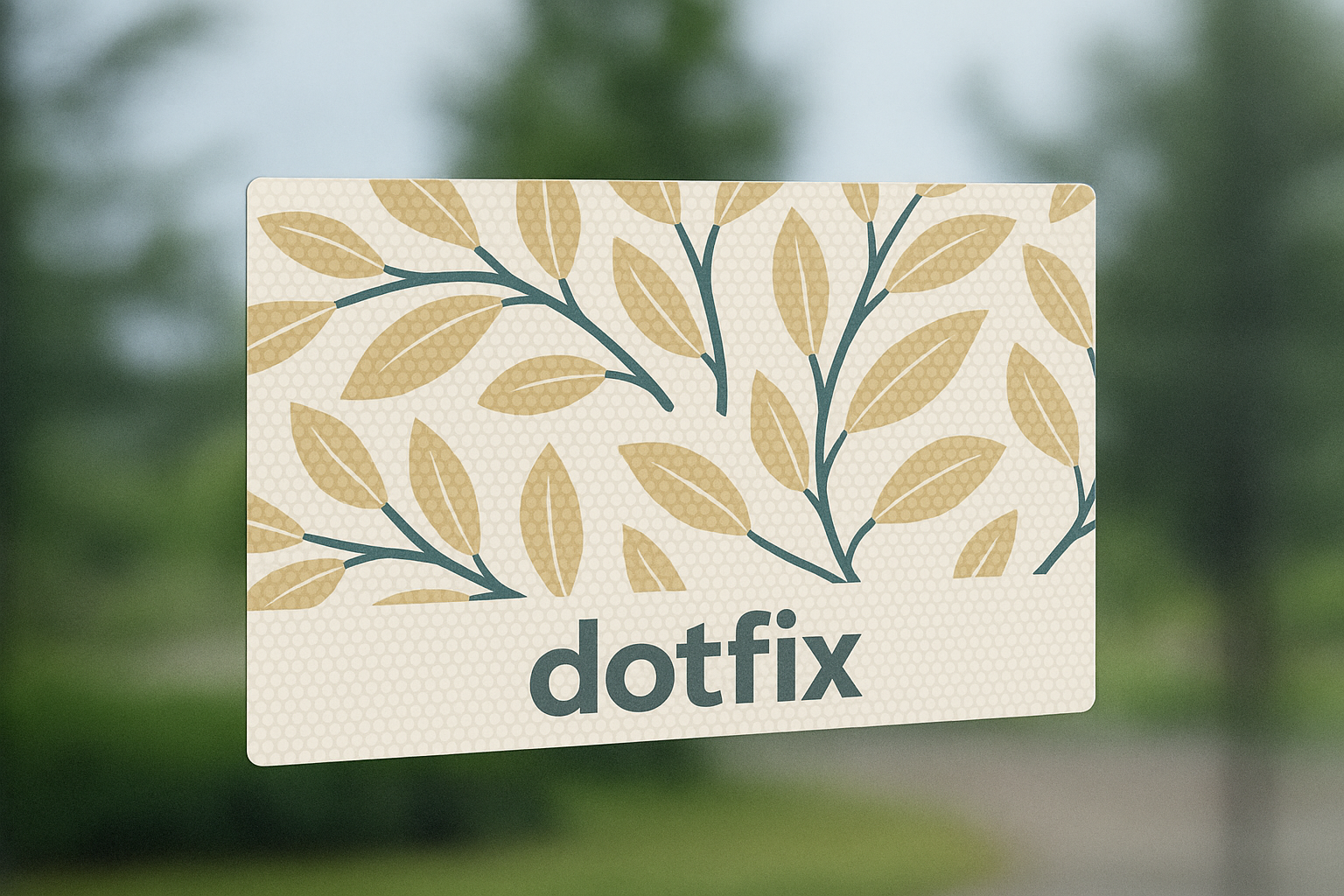 Dotfix-folie voorbeeld 1
