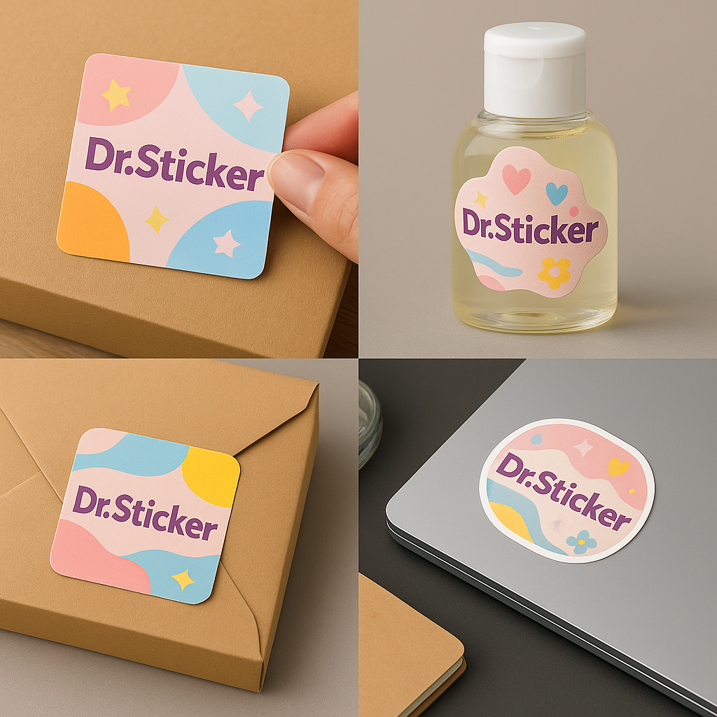 Stickers op vel en kleine stickers voordelig bestellen