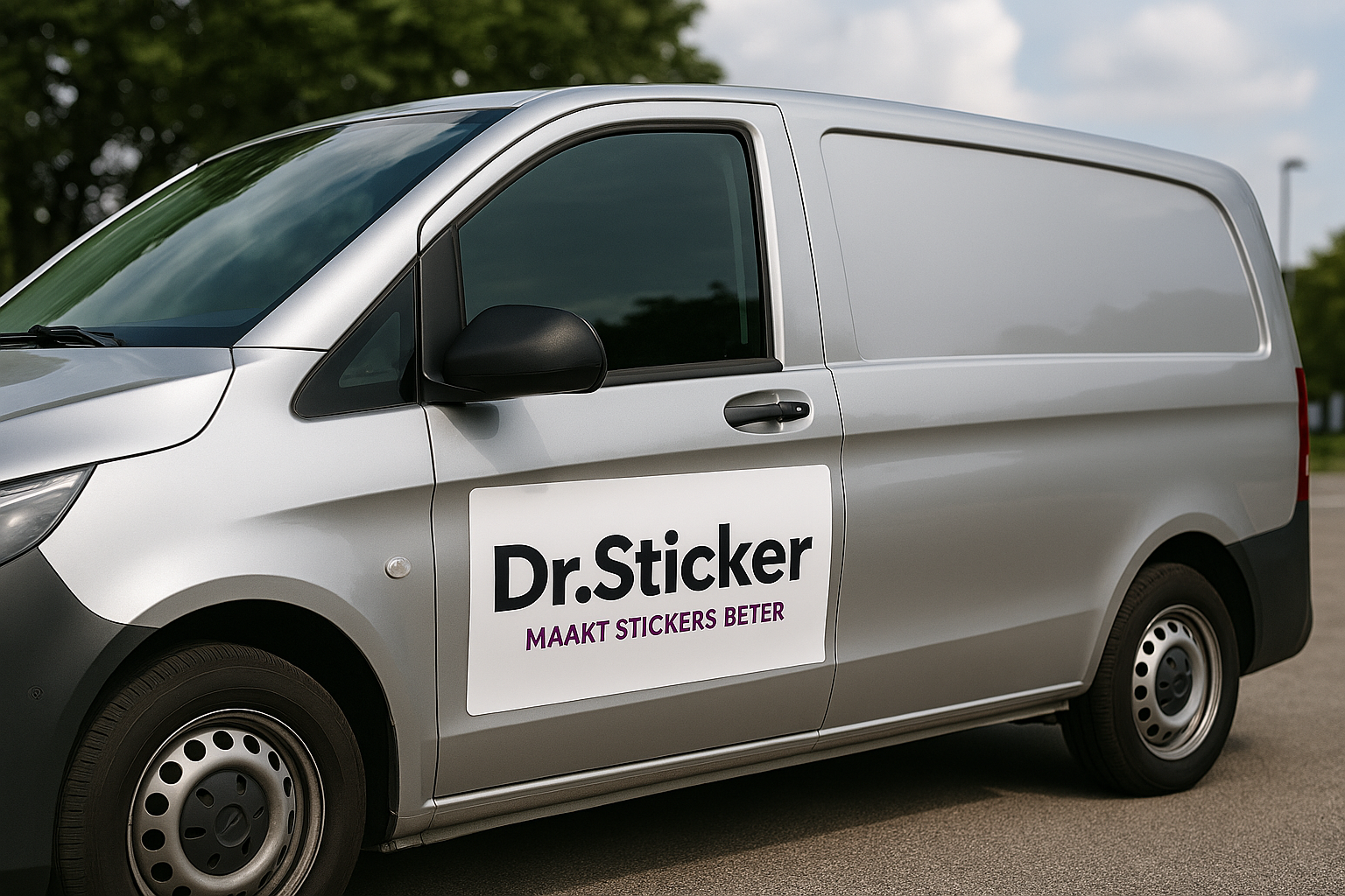 Magneet sticker voorbeeld 2