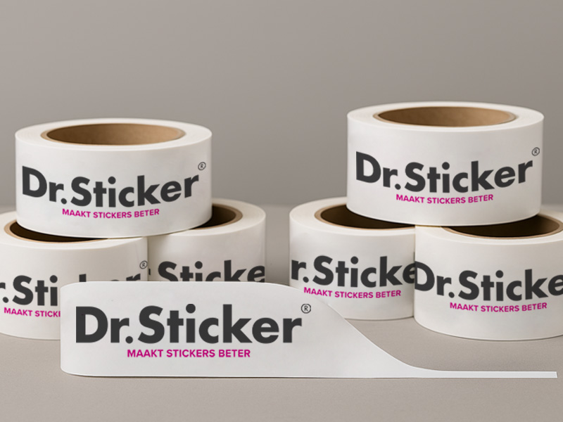 Bedrukte tape voorbeeld 3