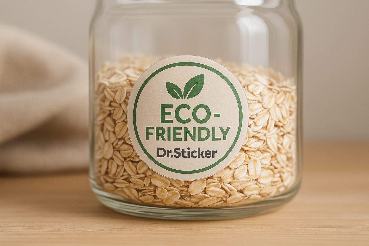 Ecologische stickers voorbeeld 2