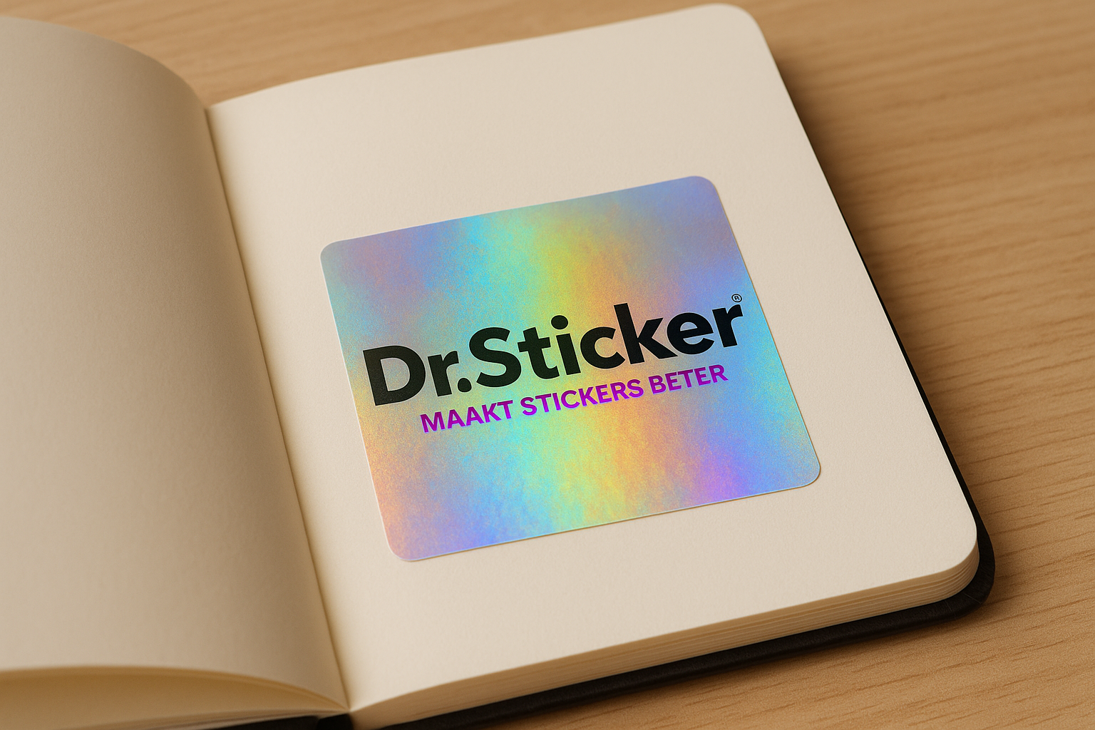 Holografische stickers voorbeeld 1