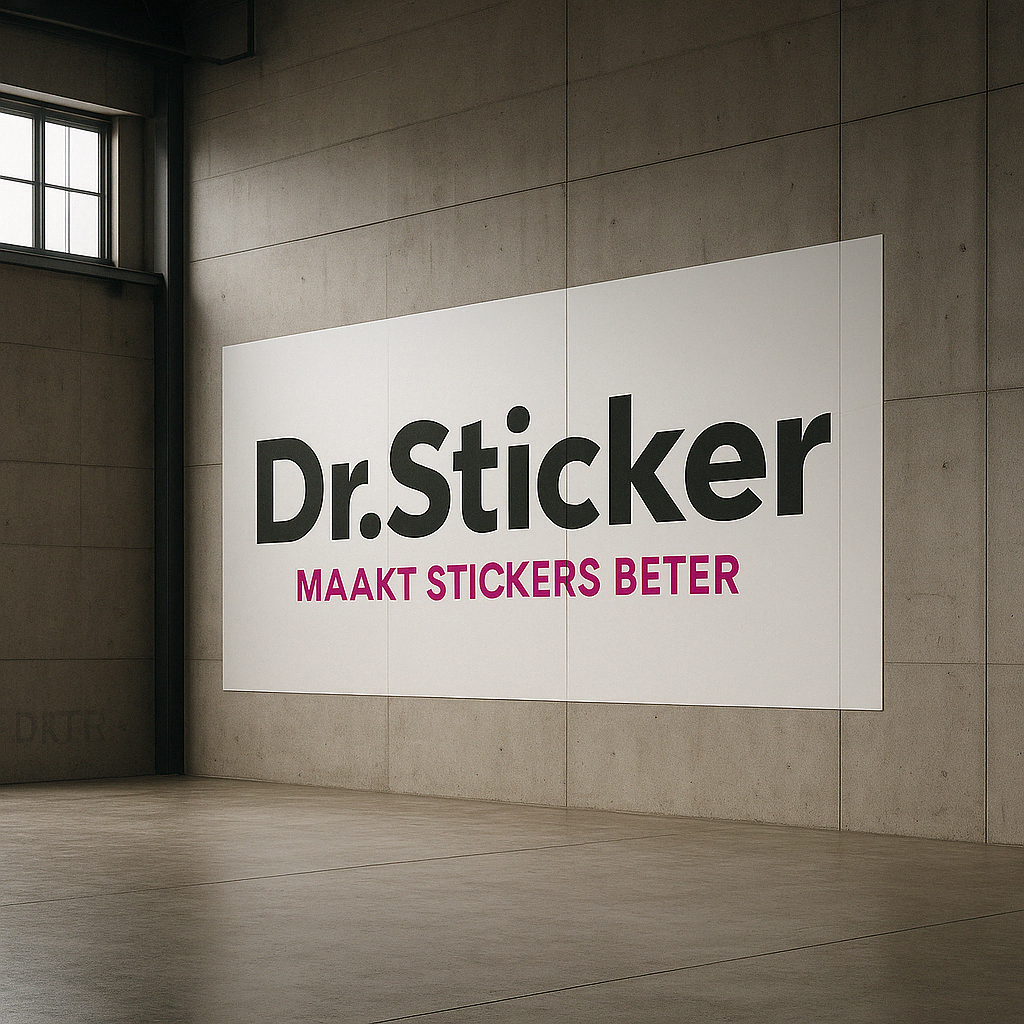 Stickers op PVC laten maken voorbeeld