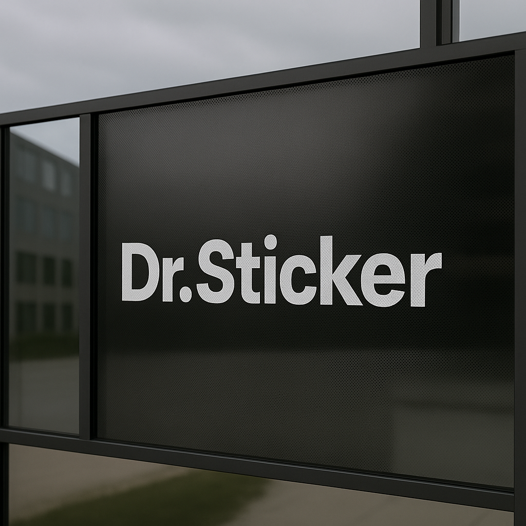 Raamstickers voorbeeld