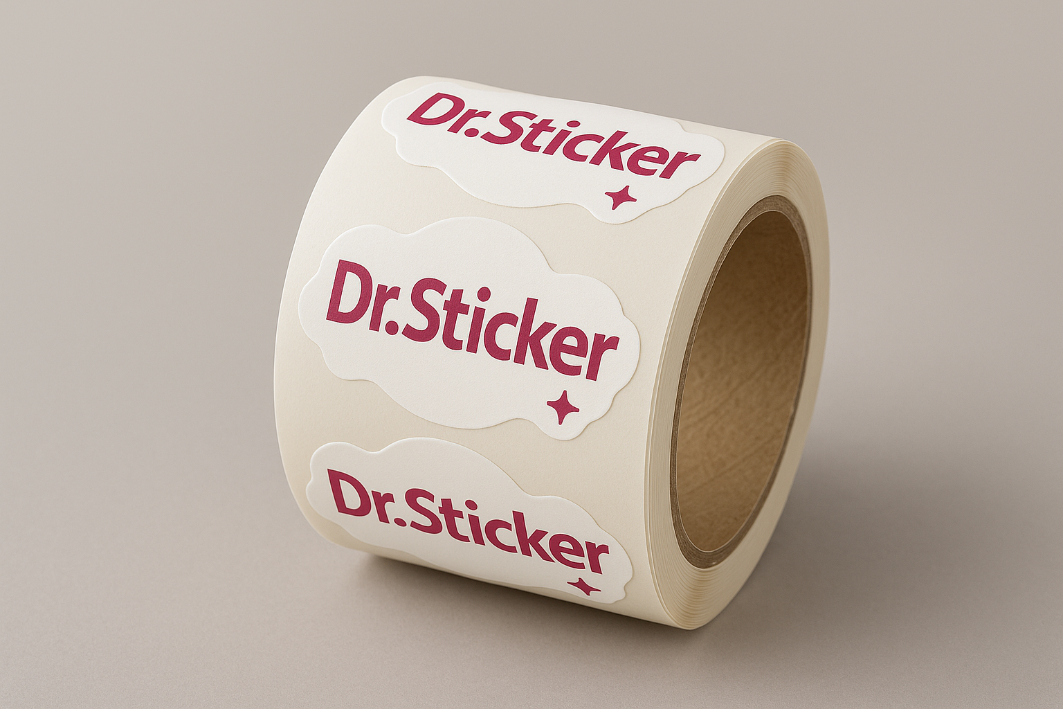Stickers op rol voorbeeld 1