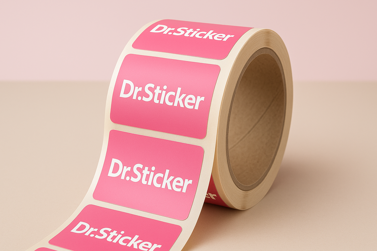 Stickers op rol voorbeeld 2