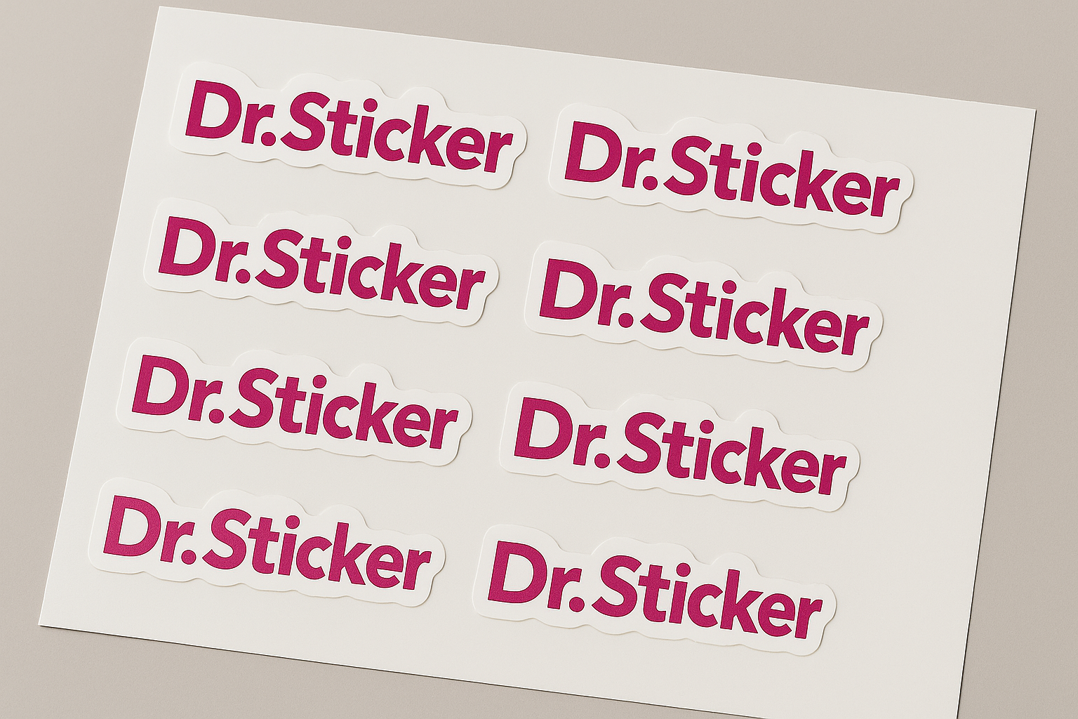 Stickers op rol voorbeeld 3