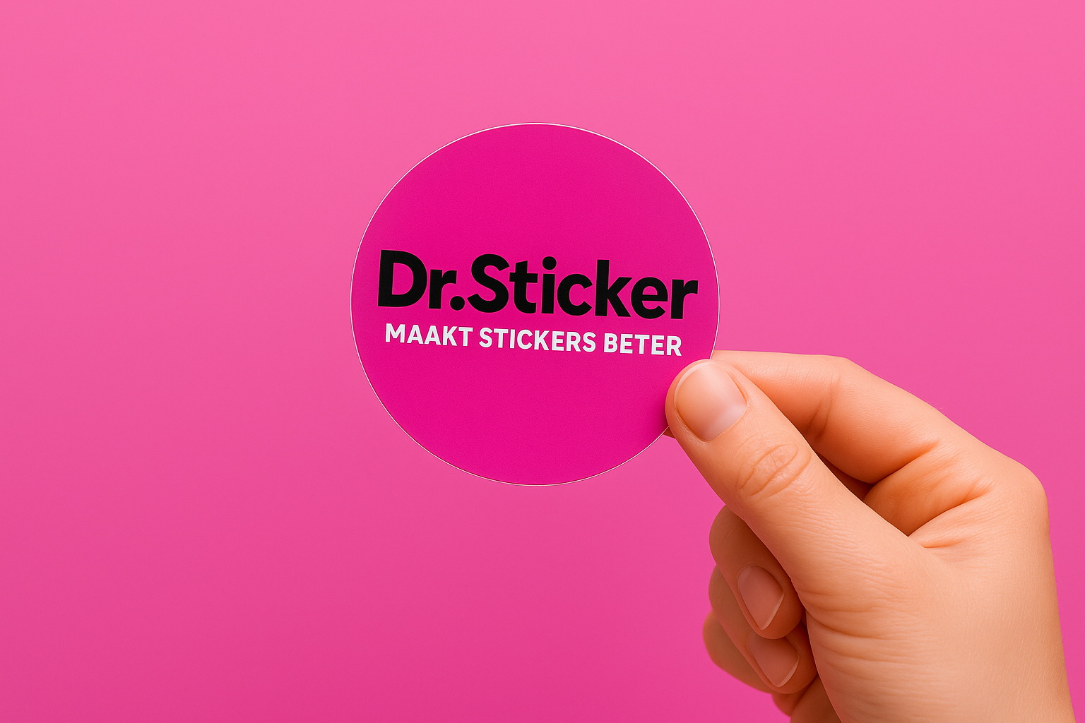 Uitdeelstickers voorbeeld 2