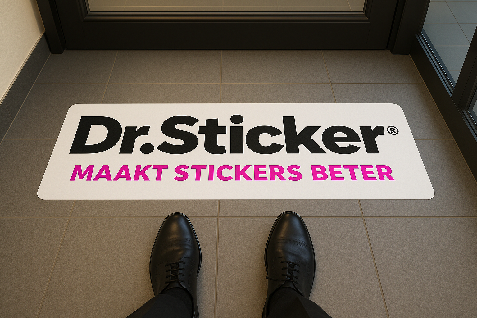 vloersticker voorbeeld 3