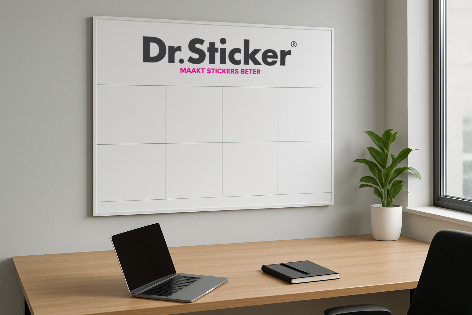 Whiteboard stickers voorbeeld 2
