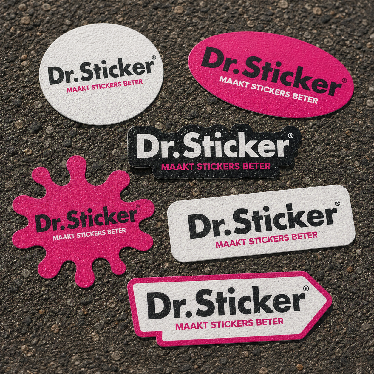 Promotional floor sticker