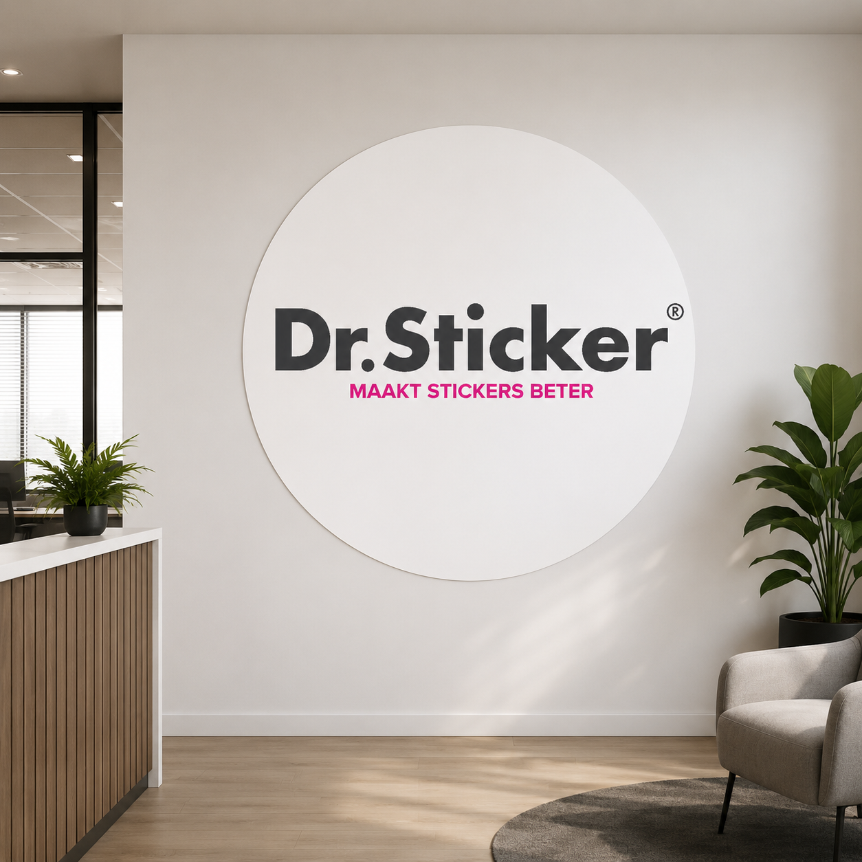 Wallpaper circle example