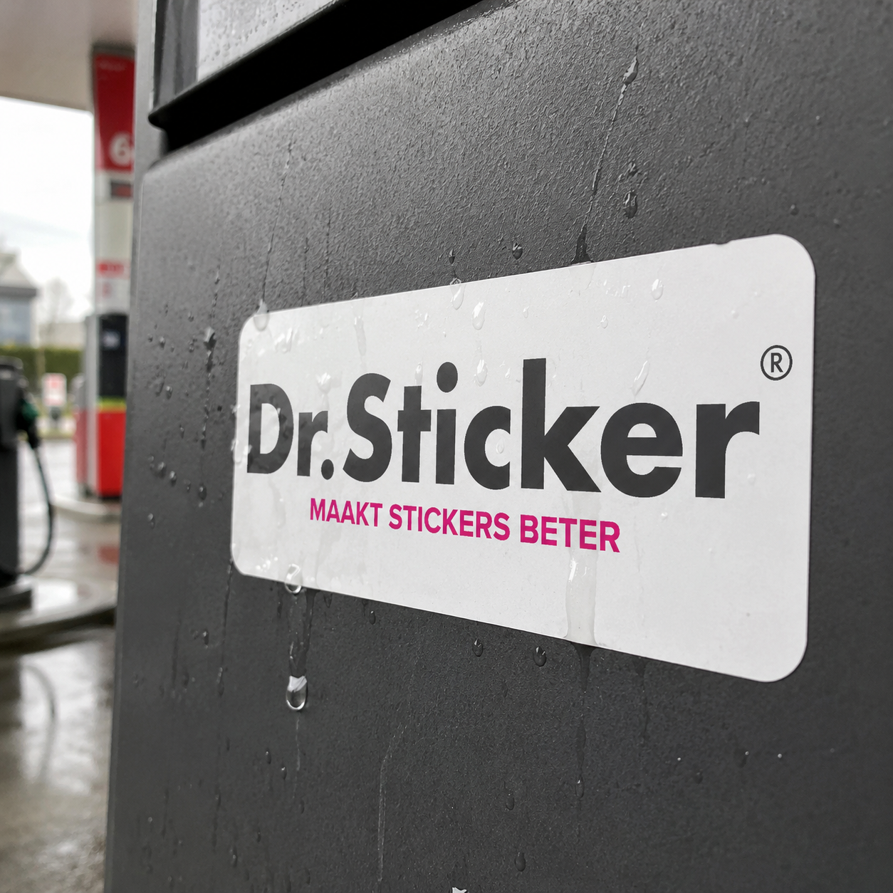 Business sticker solution