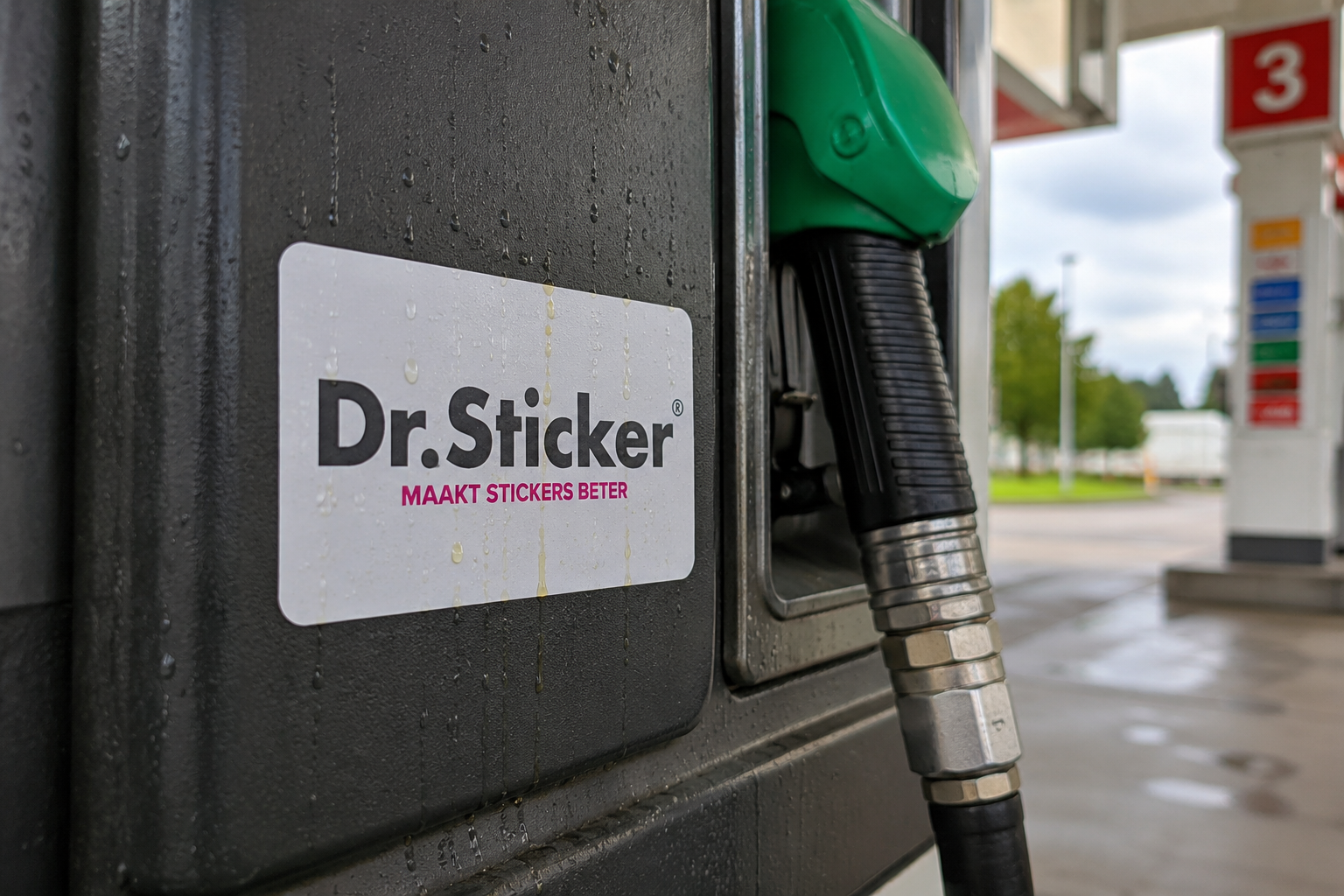Custom sticker application