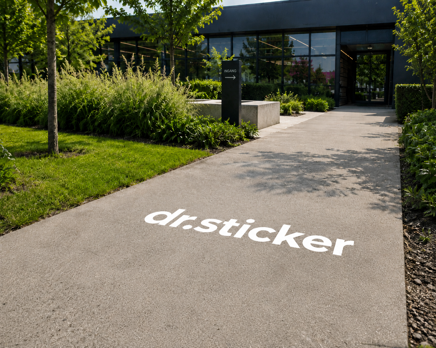 Betonstickers