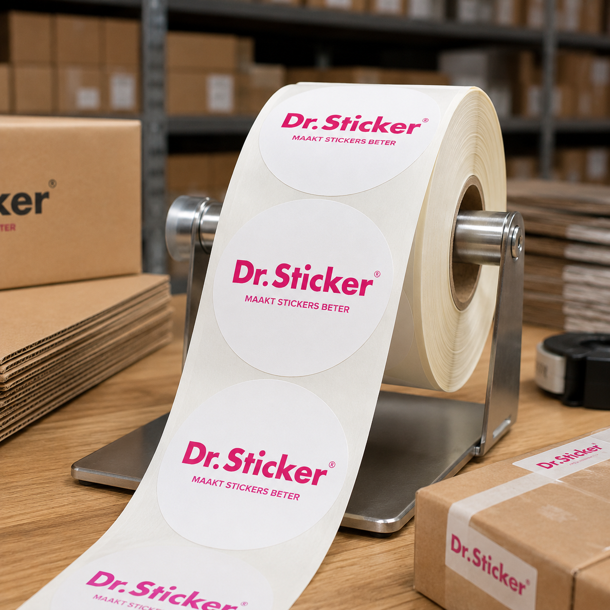 Custom sticker application