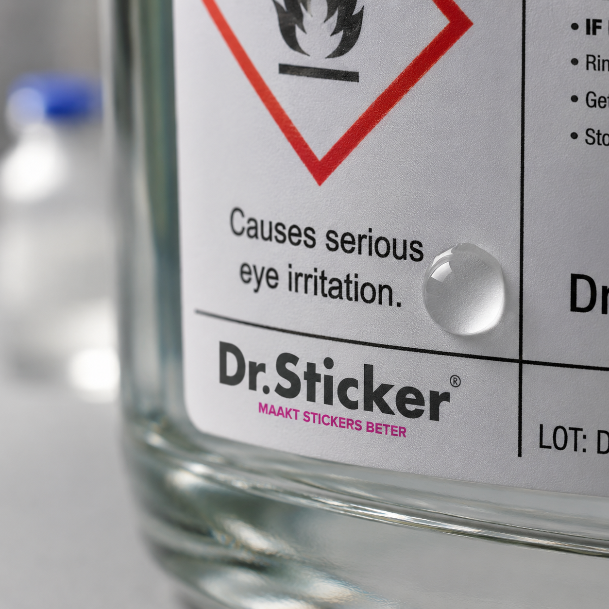 Business sticker solution