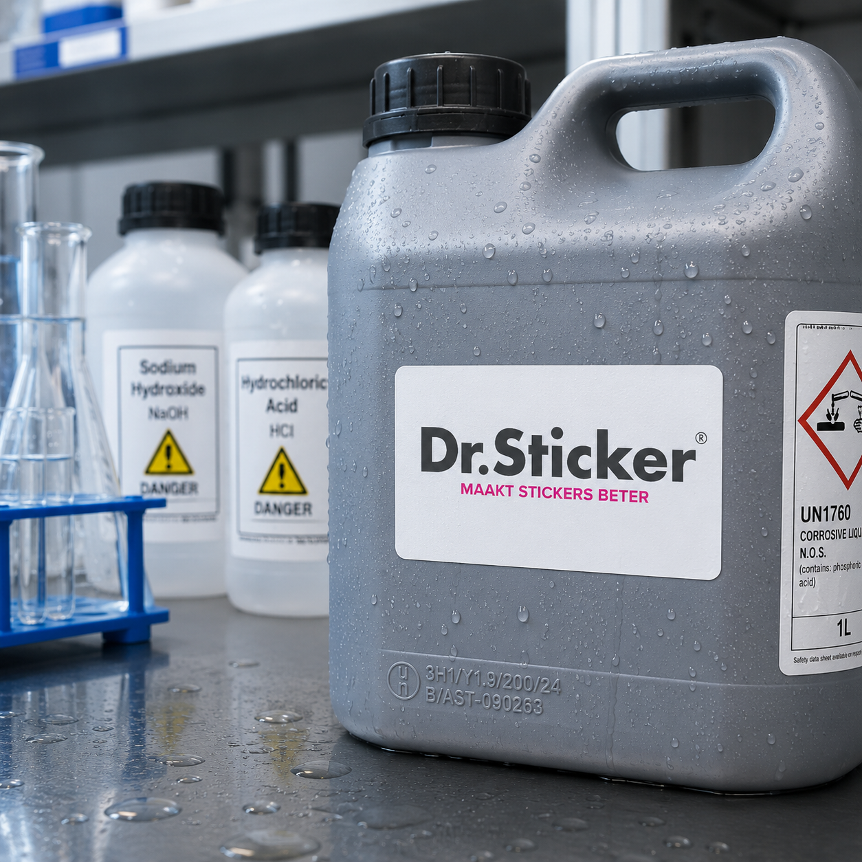 Custom sticker application