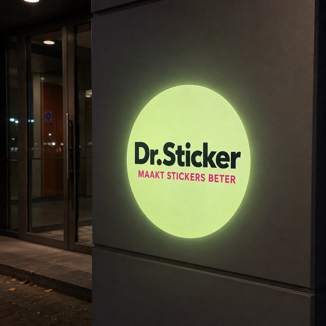 Business sticker solution