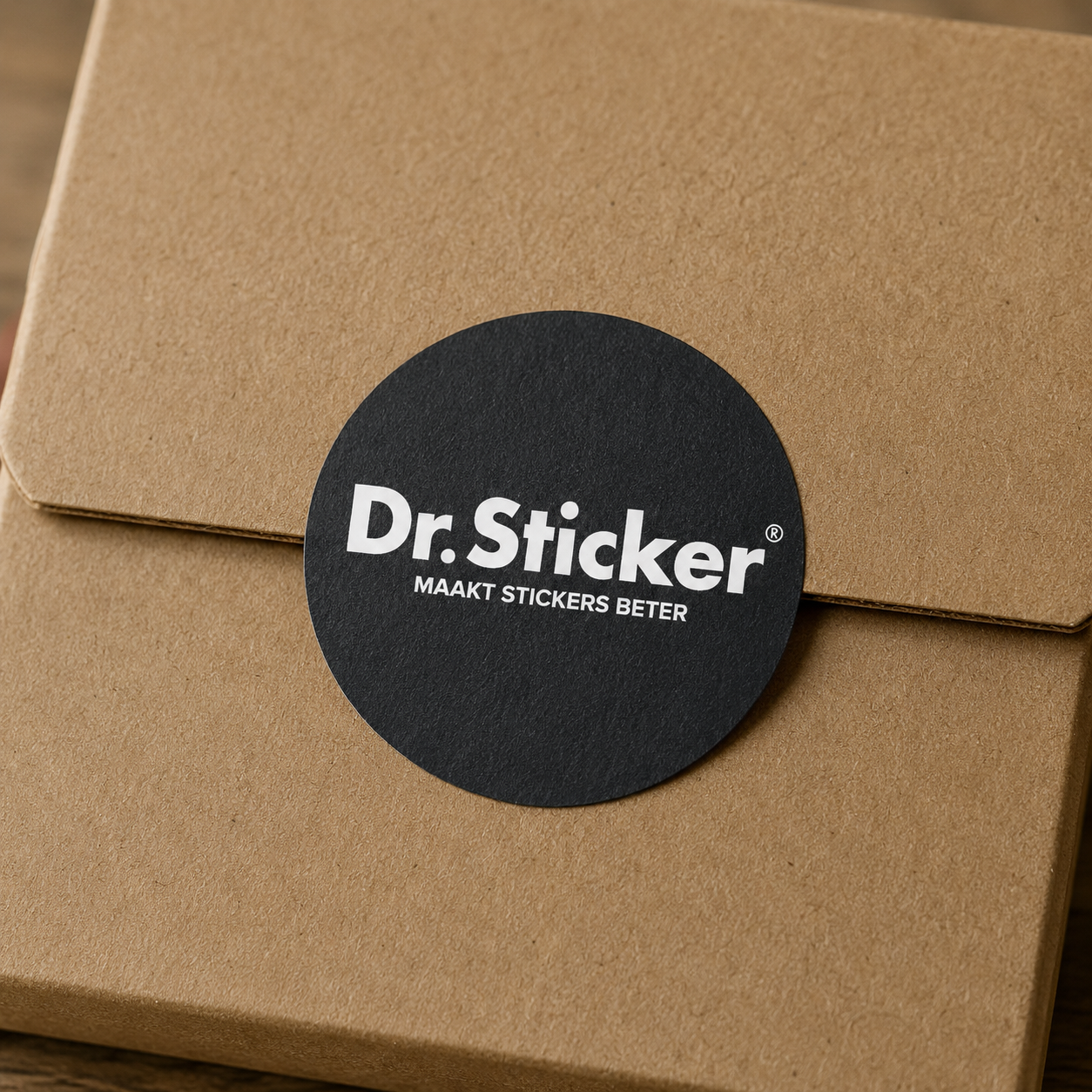 Paper sticker example