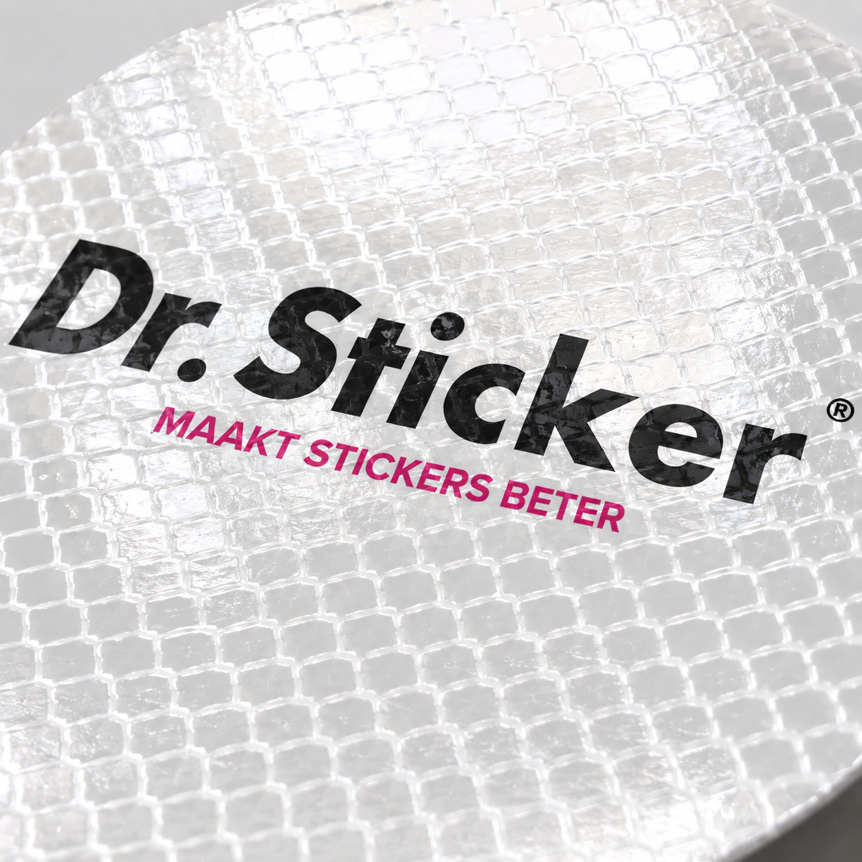 Reflective stickers example