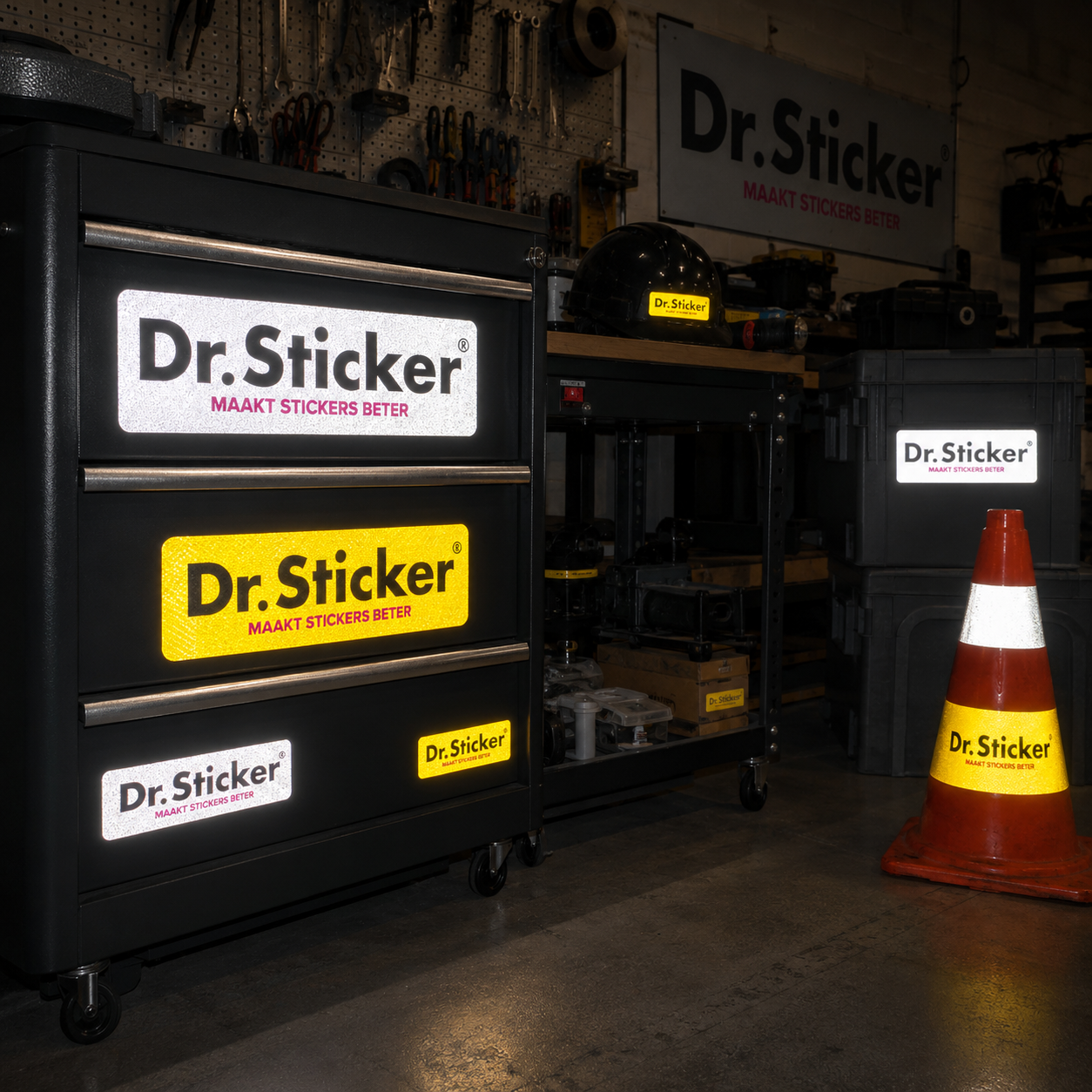 Custom sticker application