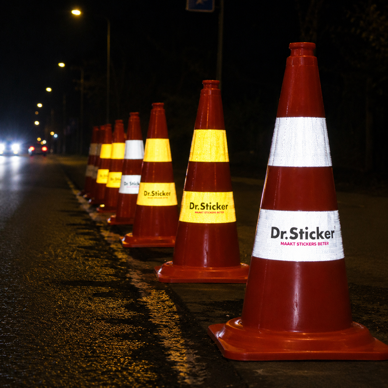 Business sticker solution