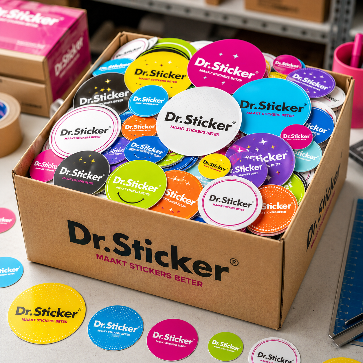 Ronde stickers