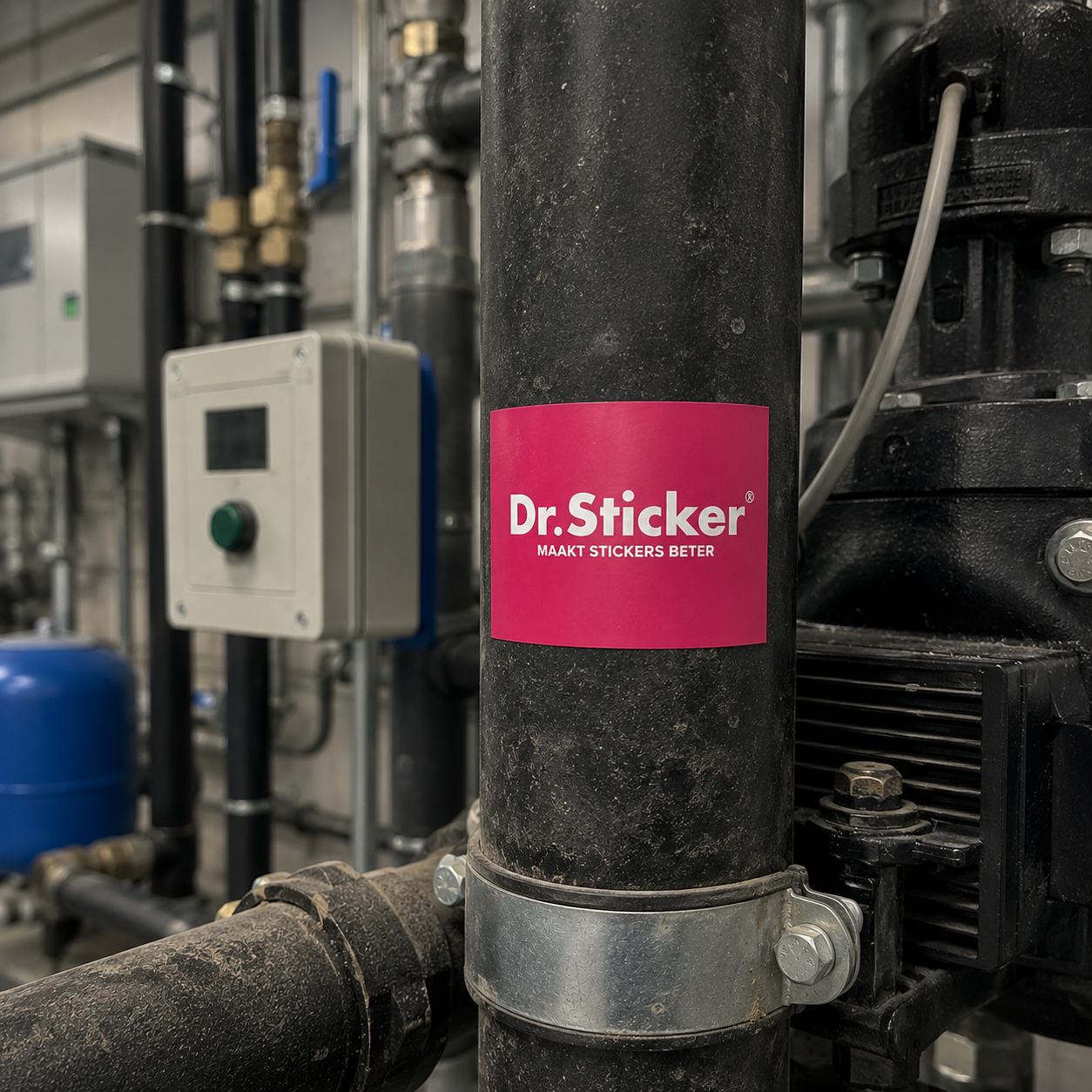 Business sticker solution