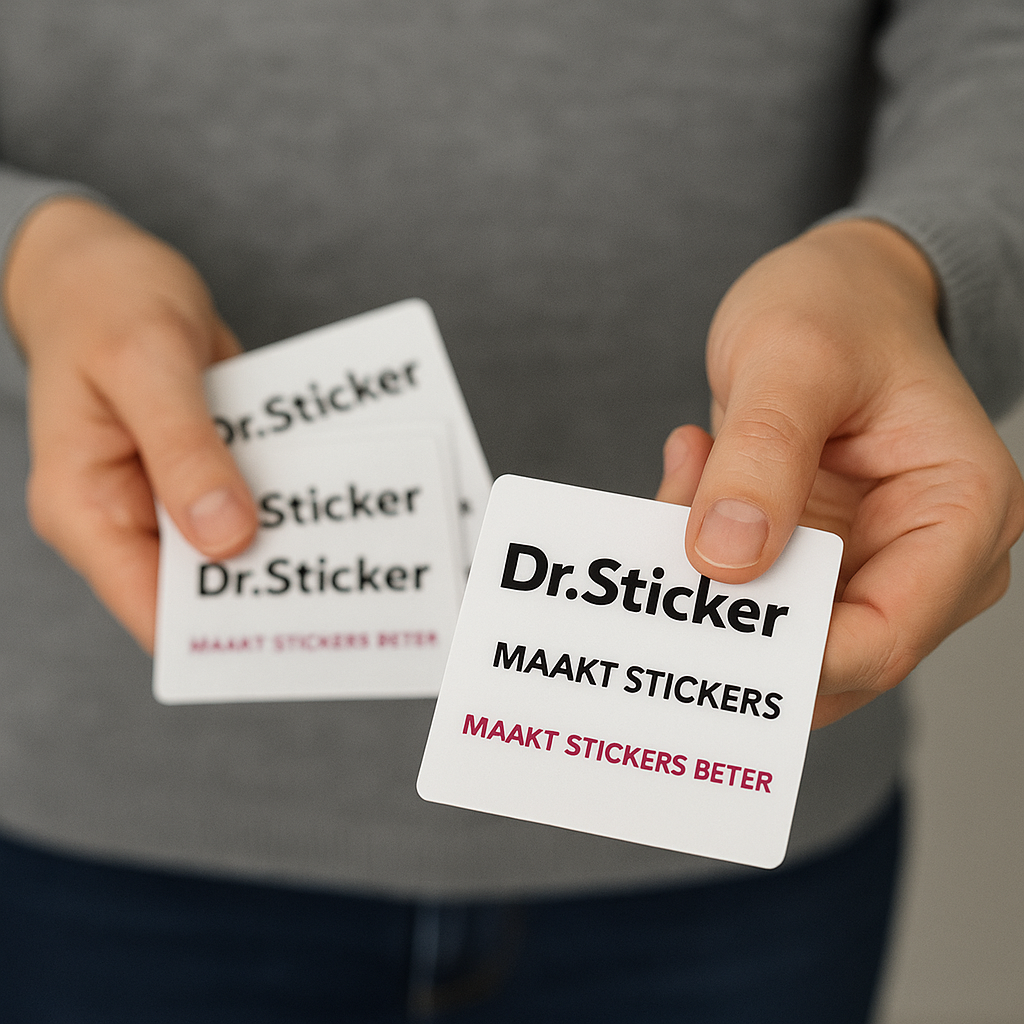 Transparante stickers