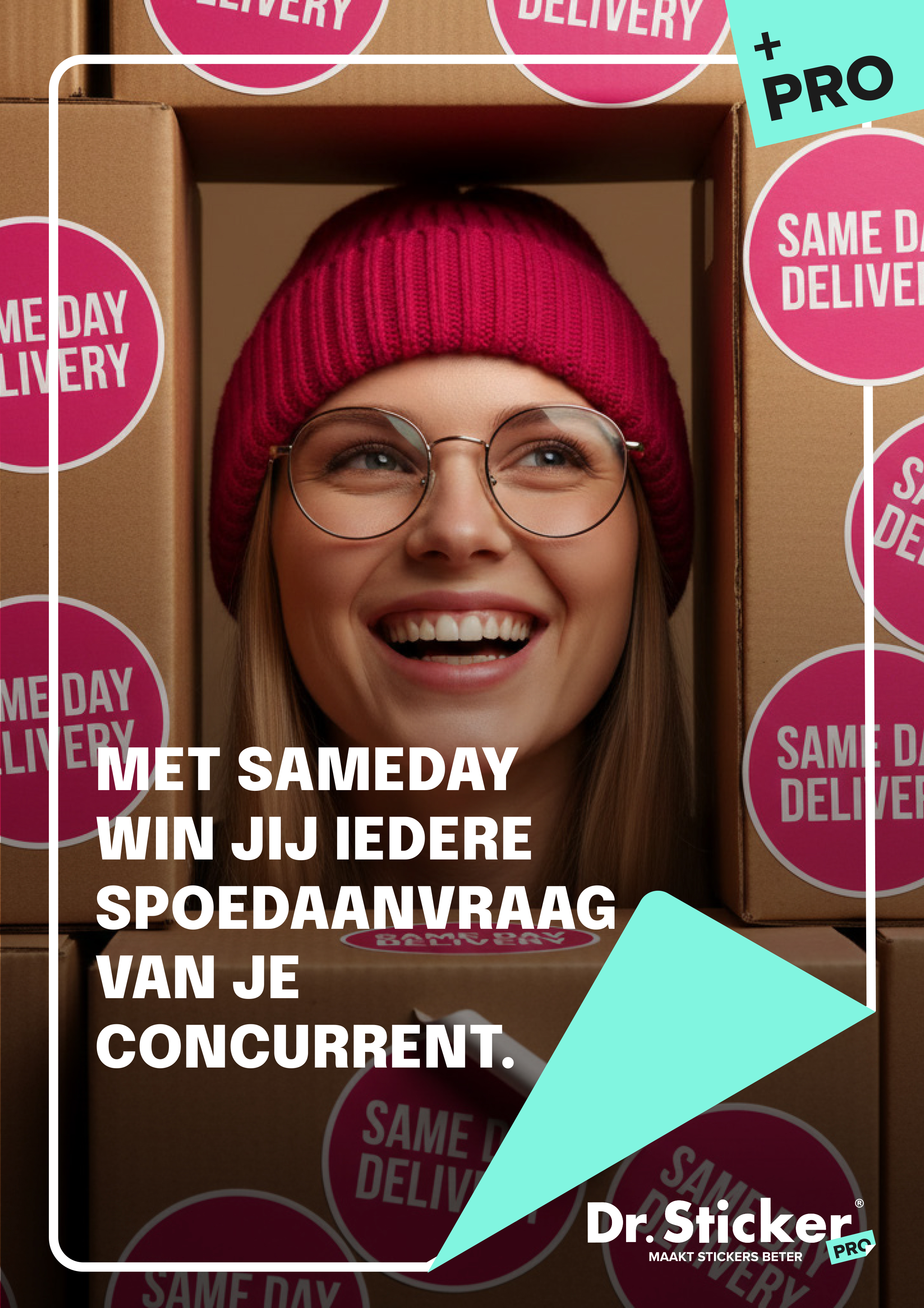 Met sameday win jij iedere spoedaanvraag van je concurrent