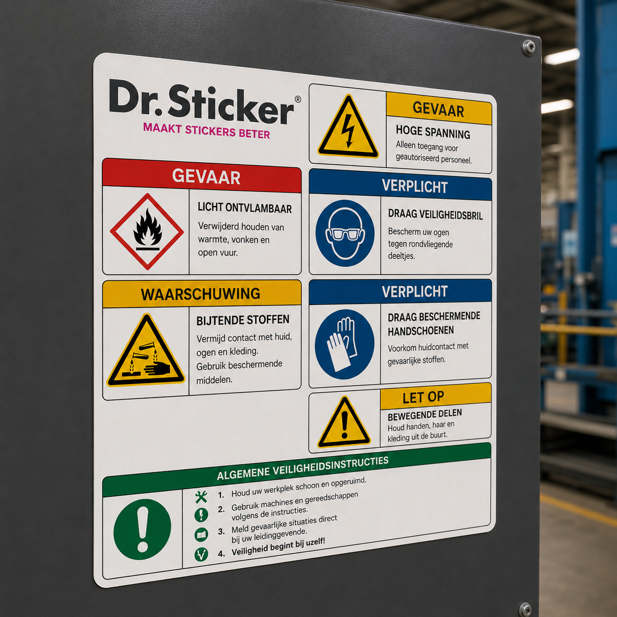 Veiligheidsstickers